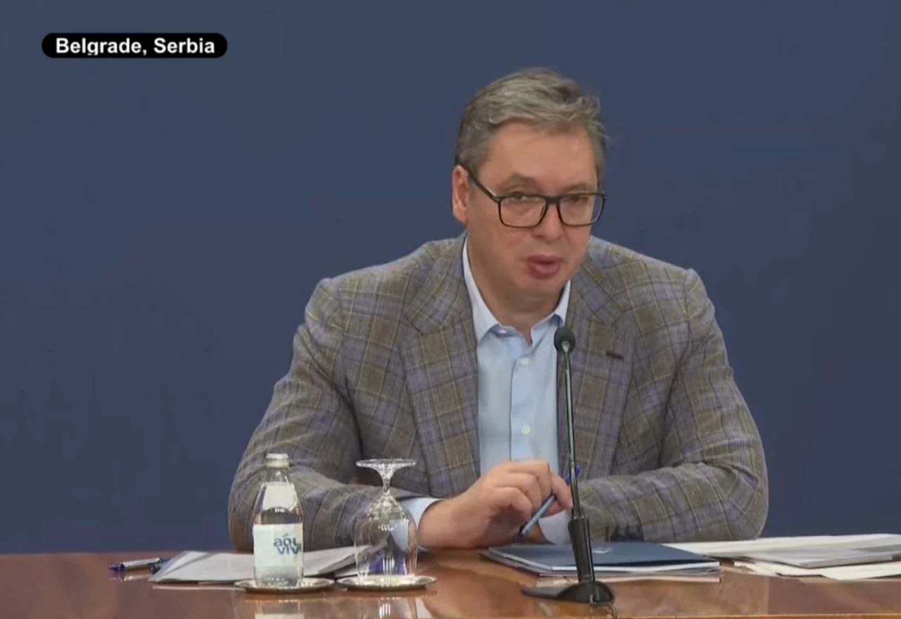 VIDEO | Vučić o prosvjedima i susjedima: Hrvatima sam ja jedina tema i meta 