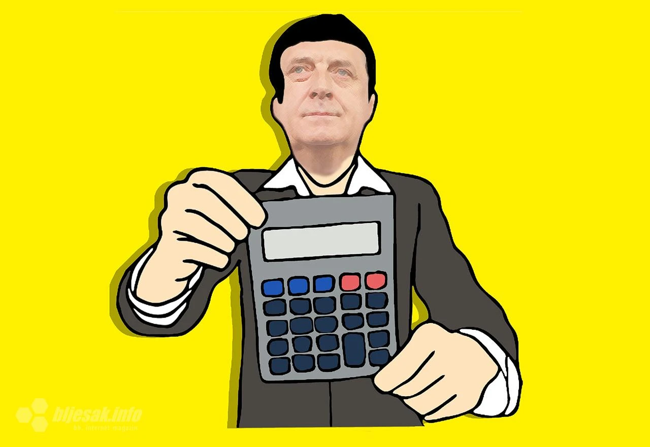 Dodik otkrio brojke