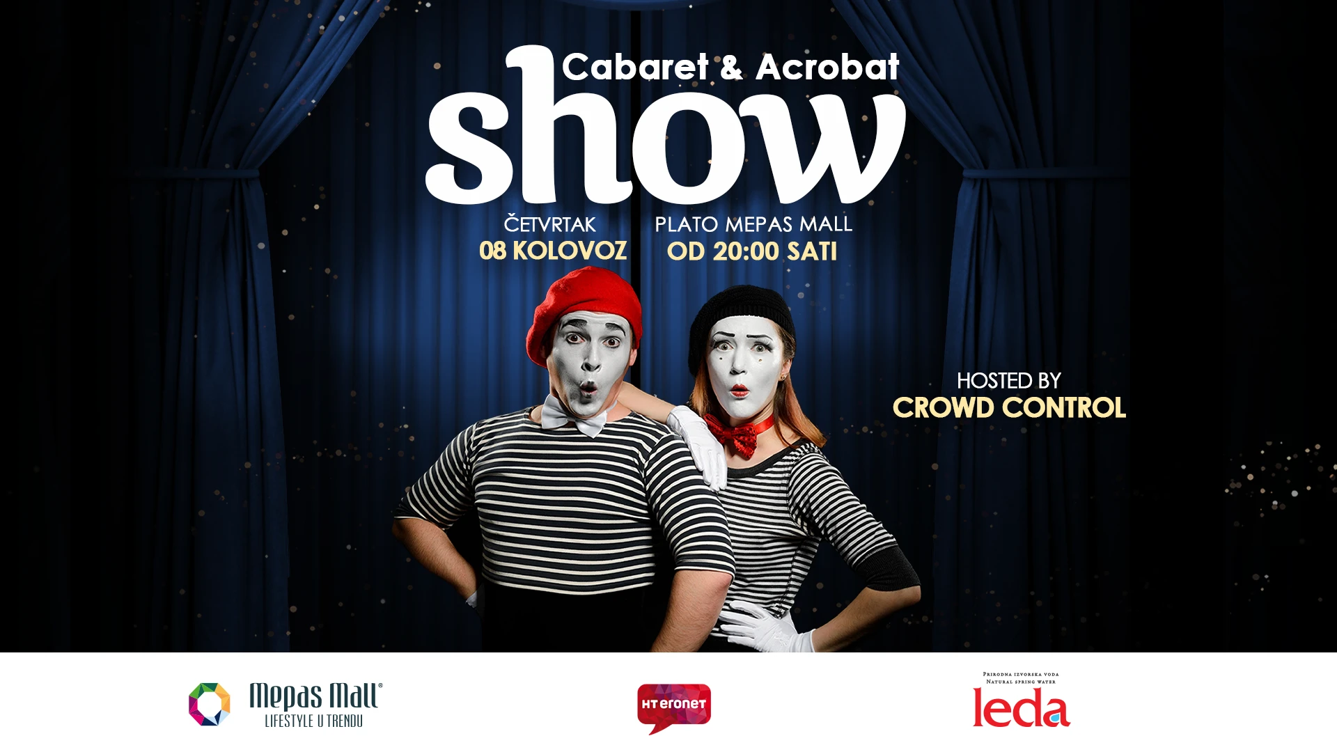 Mepas Mall Cabaret i Acrobat Show
