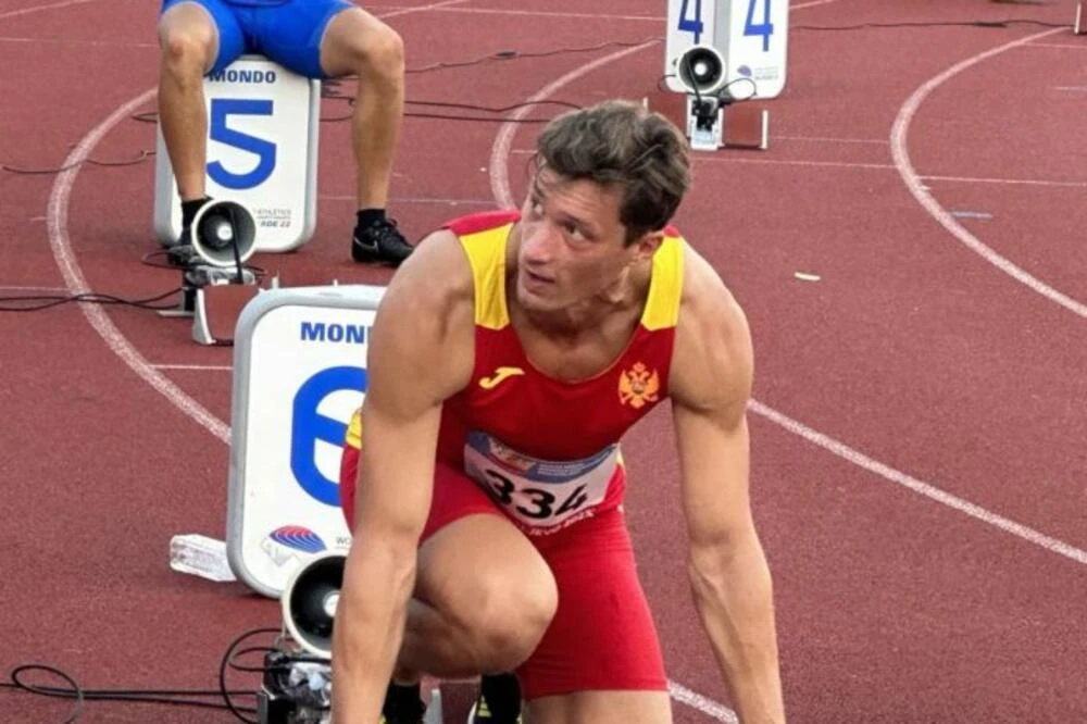 Atletičar iz Crne Gore trčao sa slomljenim stopalom