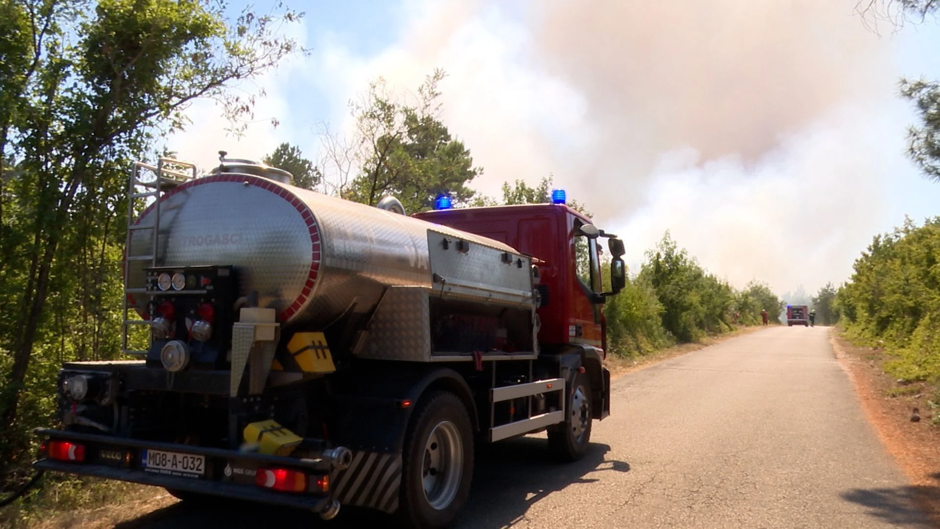 Požar kod Mostara i dalje aktivan - gašenje otežava vjetar