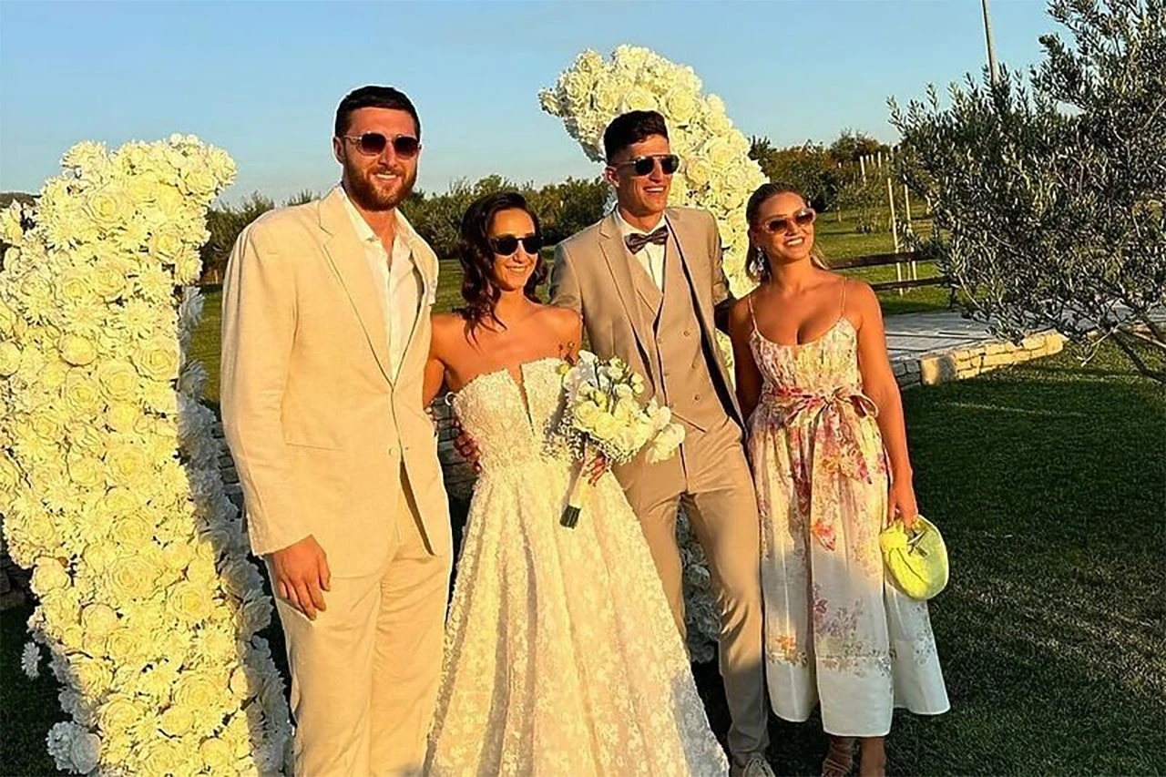 Dvostruka svadba "Zmajeva" u Mostaru: Jusuf Nurkić i Džanan Musa u ulozi kumova
