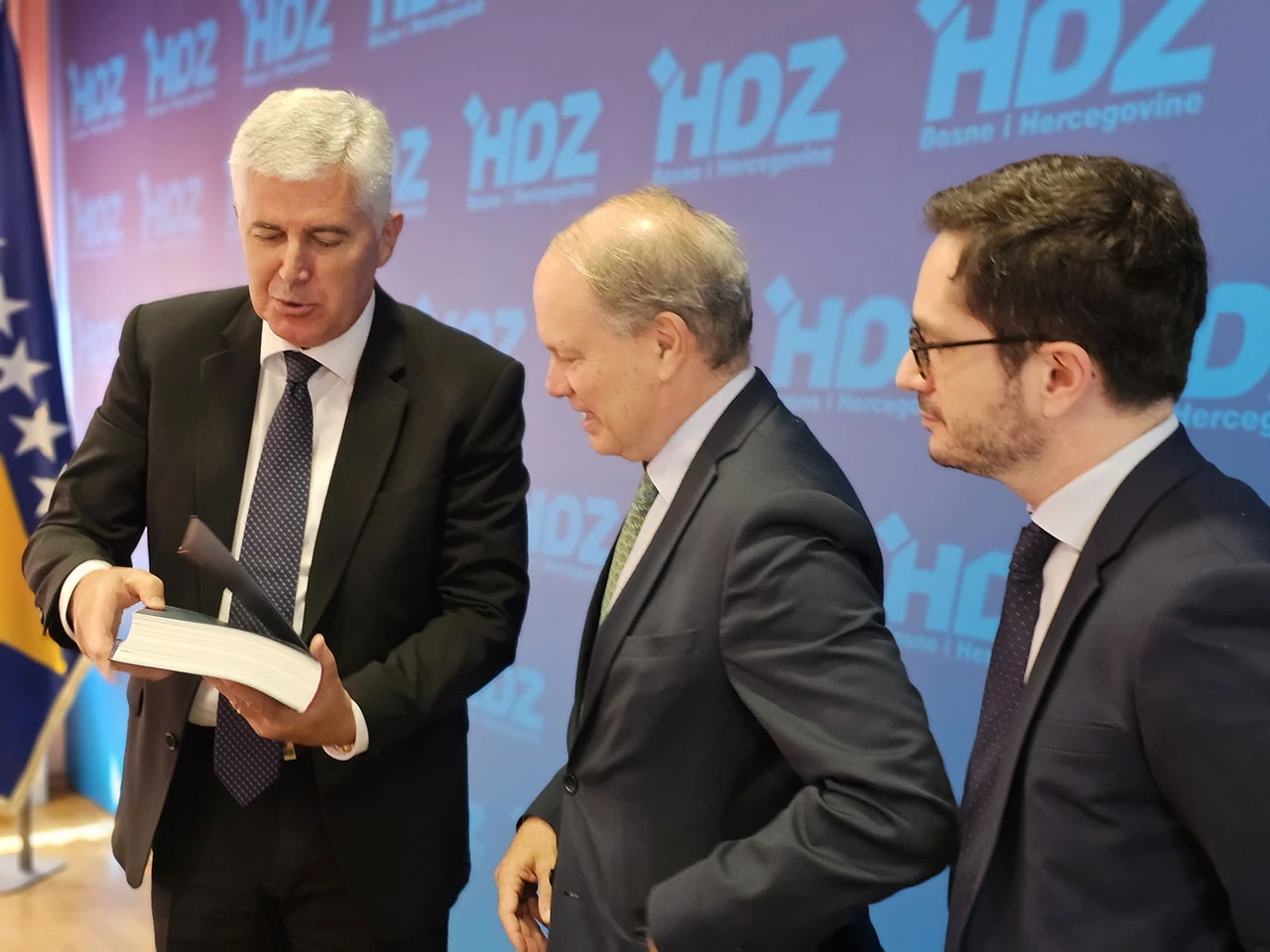 Čović s Troccazom o europskom putu Bosne i Hercegovine