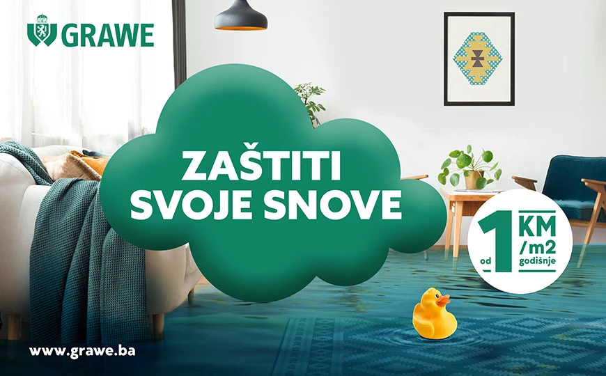 GRAWE osiguranje poziva na adekvatnu zaštitu imovine u vremenu klimatskih promjena i svakodnevnih nepogoda