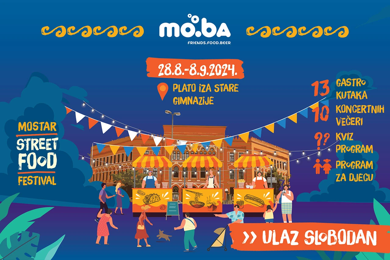 Okusi svijet na jednom mjestu - Moba Street Food Festival i ovo ljeto s vama!