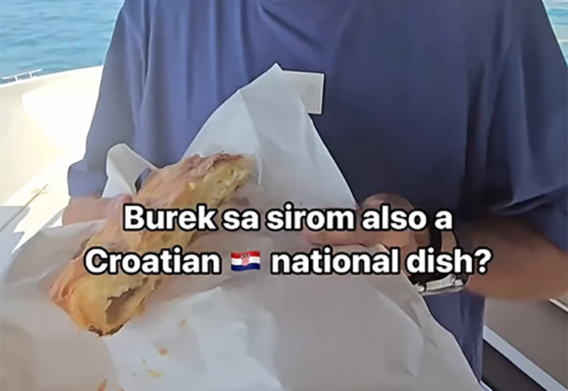Nizozemski travel blogger nastavlja sa biserima: ''Burek sa sirom je hrvatsko jelo''