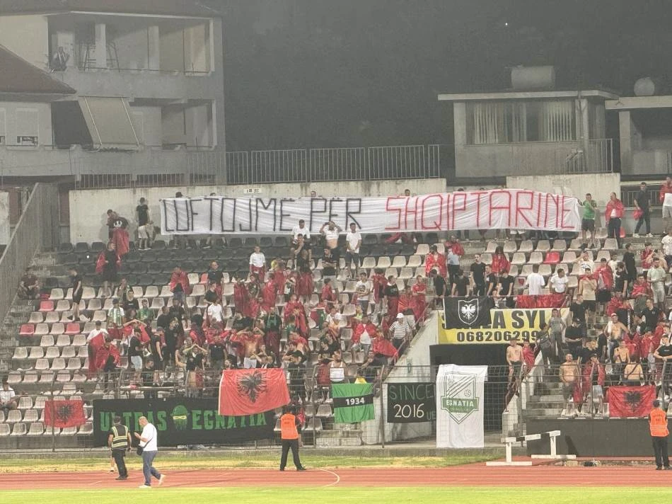 Albanci uzvratili istom mjerom: Borac tražio prekid zbog nacionalističkih parola