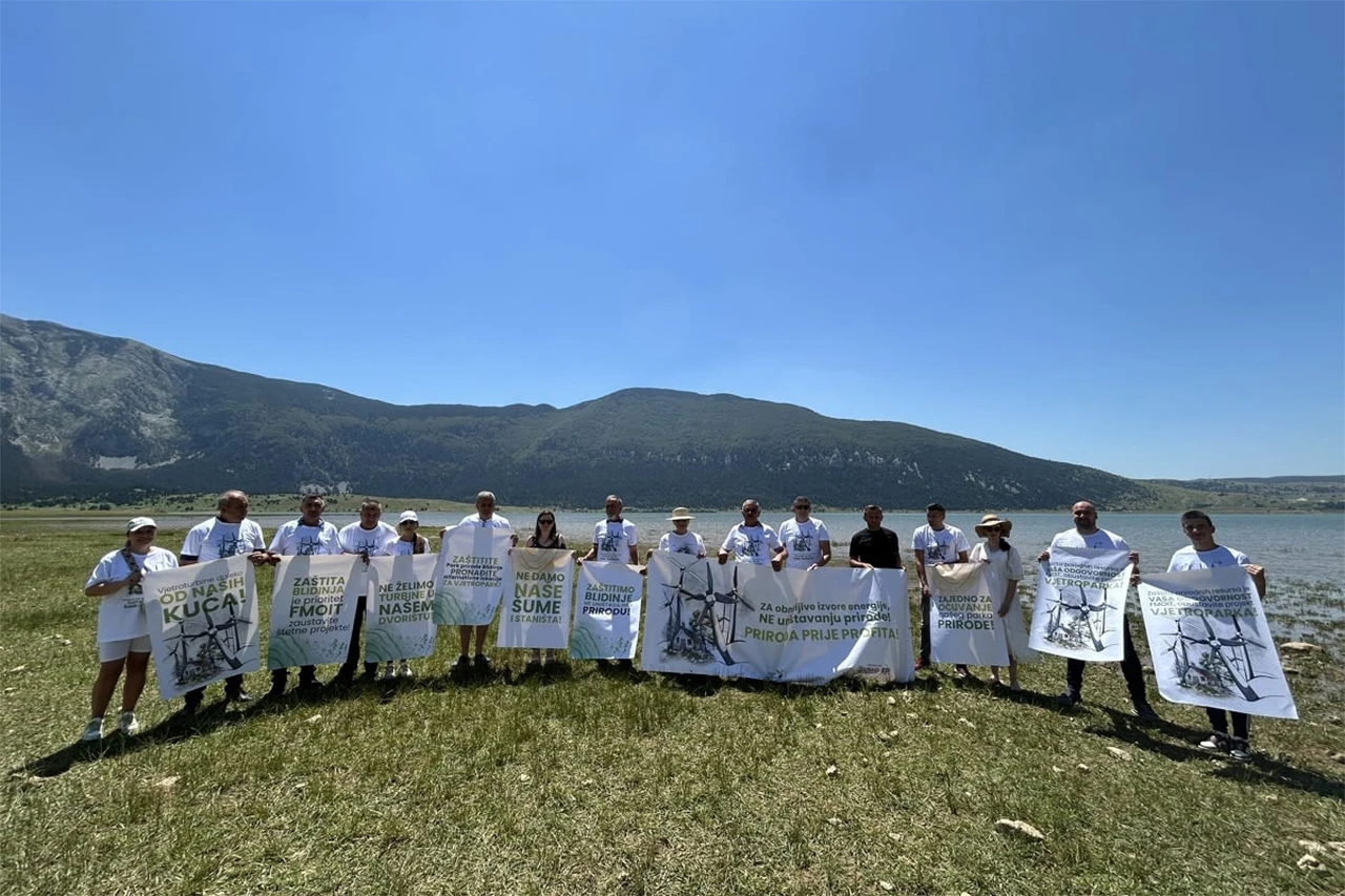 Mirni skup u Parku prirode Blidinje: ''Borimo se sa vjetrenjačama godinama''