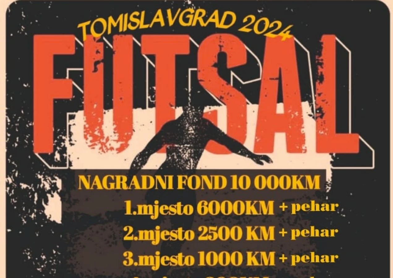 Futsal turnir Tomislavgrad 2024: Prijave do 16. srpnja