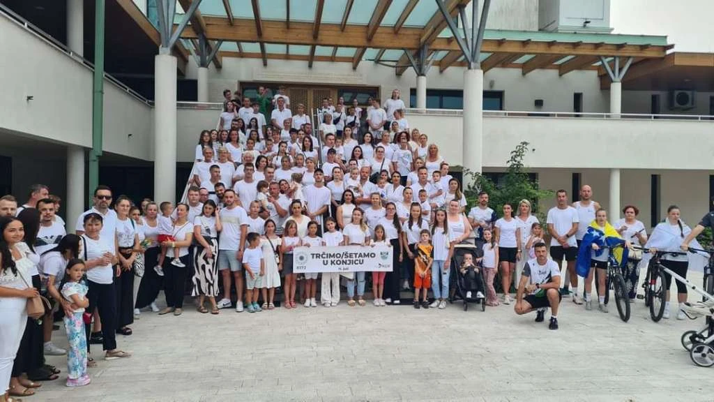 Grad Konjic odao počast žrtvama genocida u Srebrenice