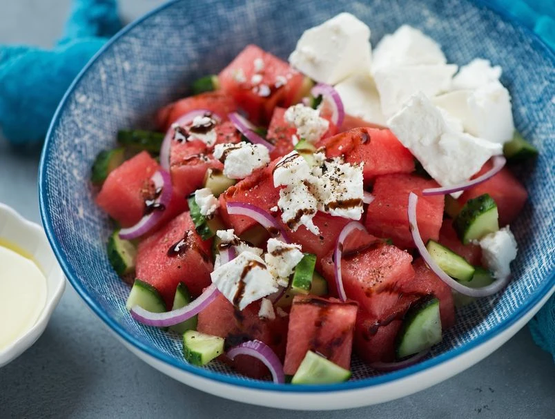 Osvježavajuća kombinacija: Hladna salata od lubenice i krastavca
