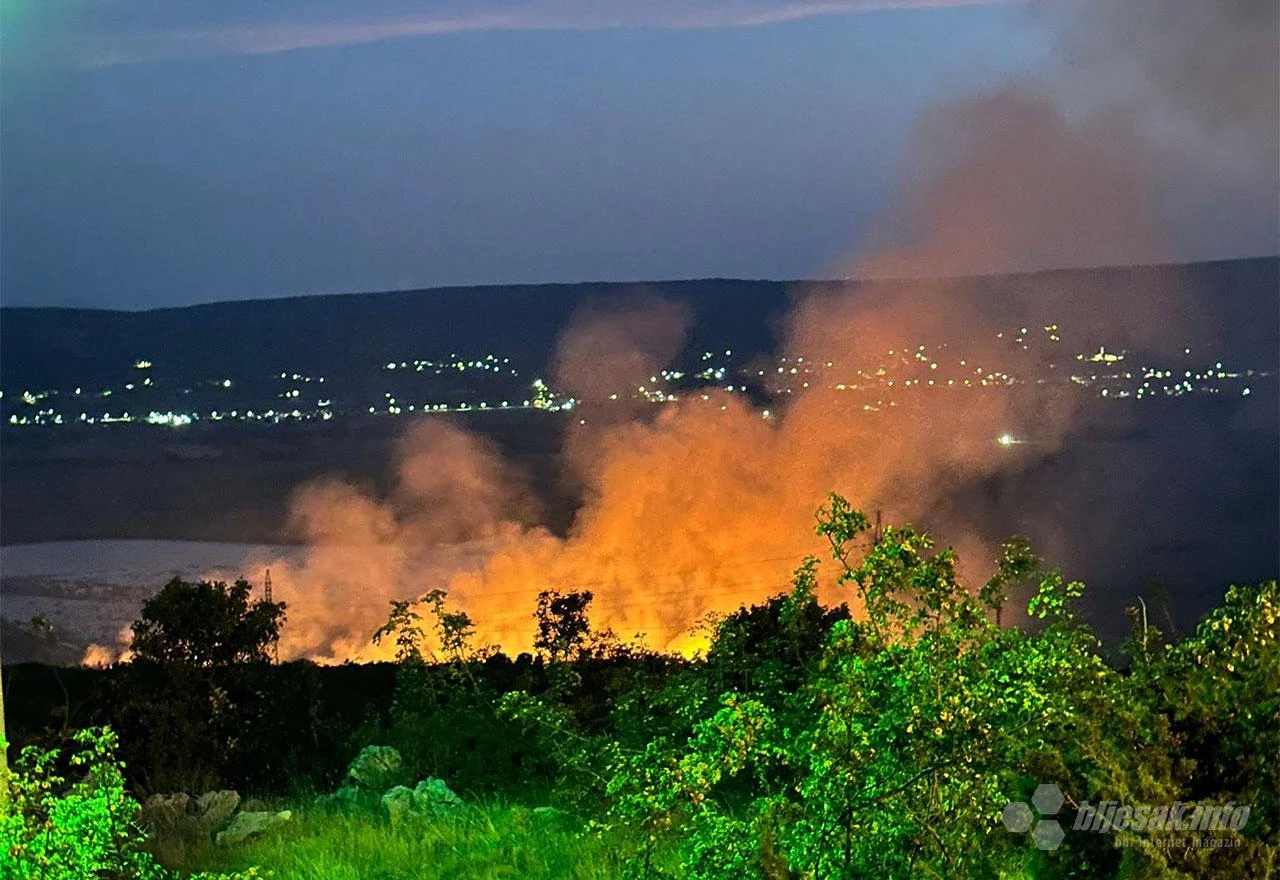 Noć na terenu: Požar na Kozicama zahvatio i susjedna mjesta
