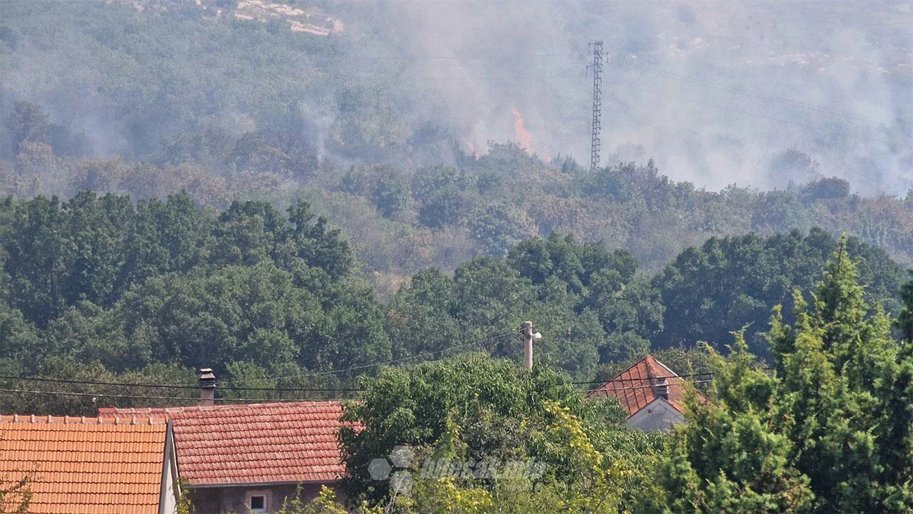VIDEO Požar na Kozicama: Svi vatrogasci na terenu