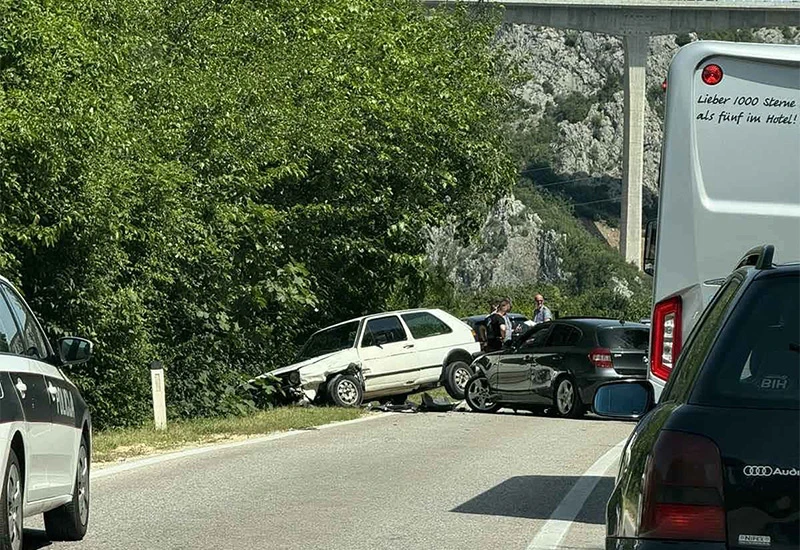 Gužve zbog prometne u Počitelju