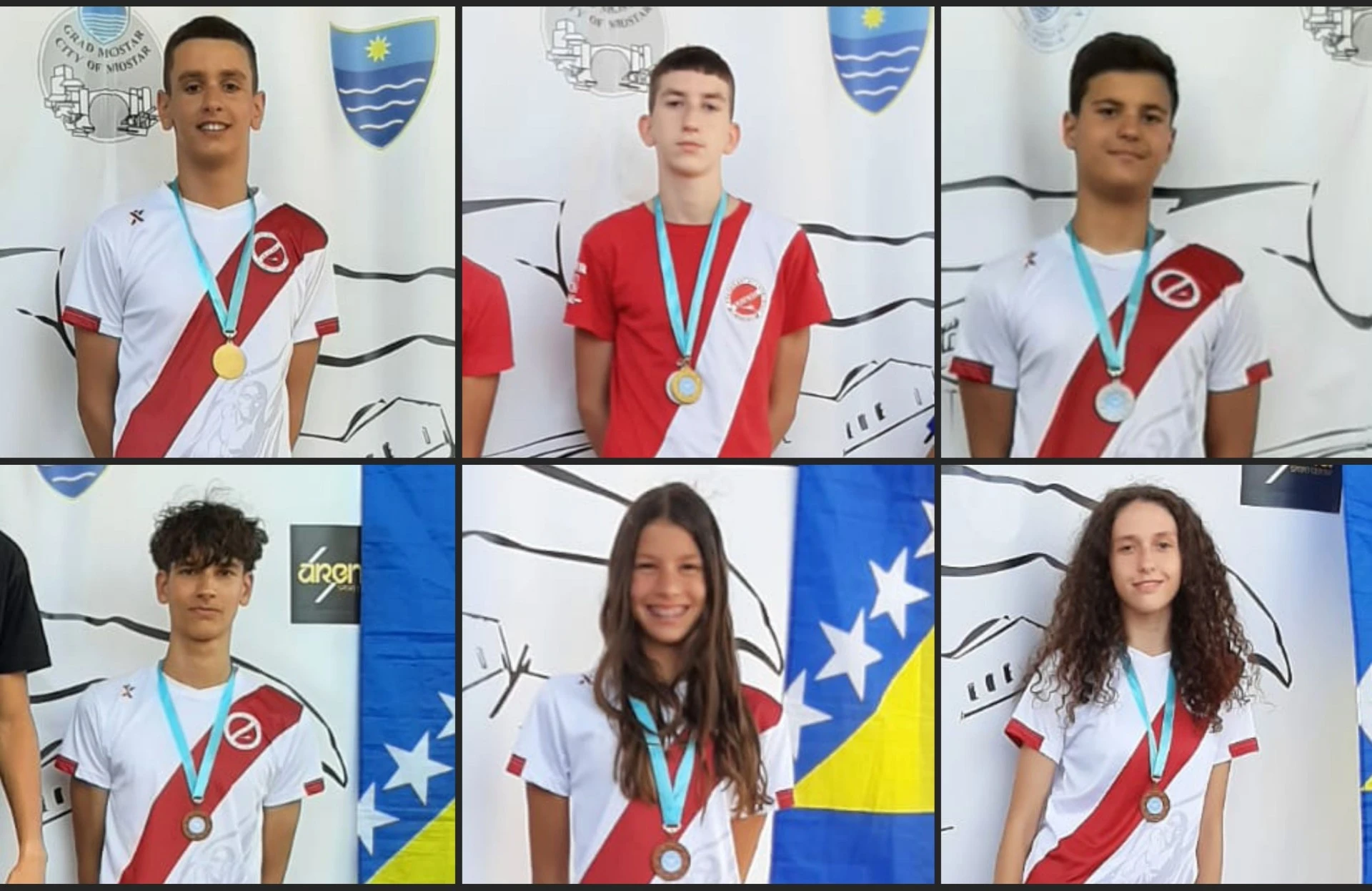 SPK Zrinjski zasjao u svom Mostaru: 11 medalja i pehar, oboren državni rekord i osvojen challenge