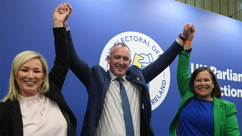 Sinn Fein postao najveća sjevernoirska stranka u britanskom parlamentu