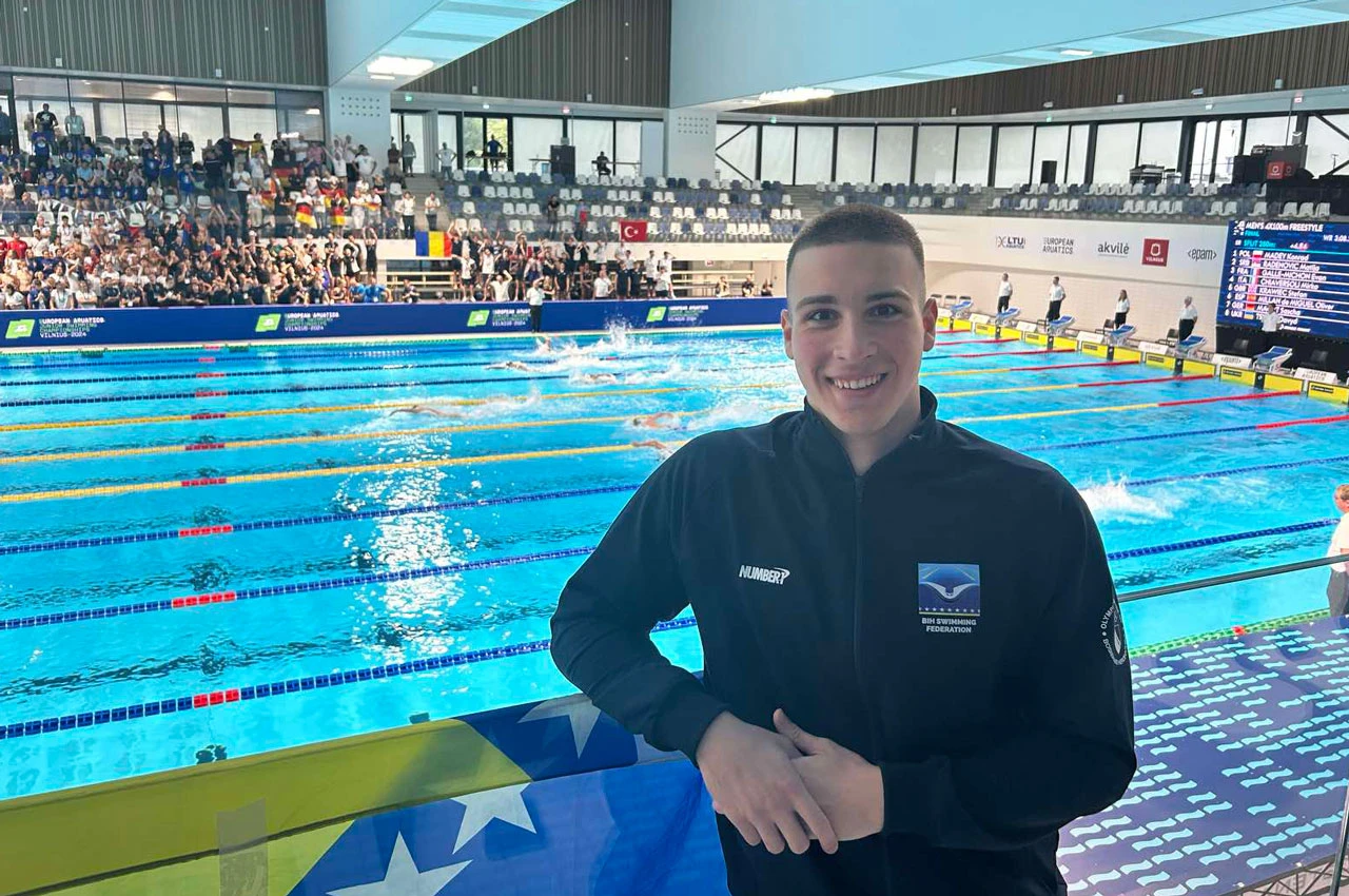 Mladi bh. plivač Kenan Dračić u finalu Europskog prvenstva