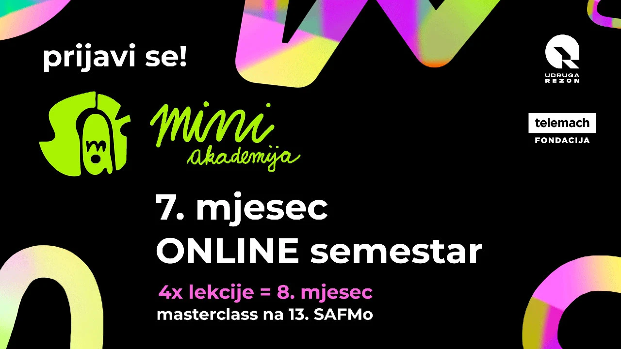 Uskoro počinje online SAFMo mini akademija udruge Rezon i Telemach fondacije
