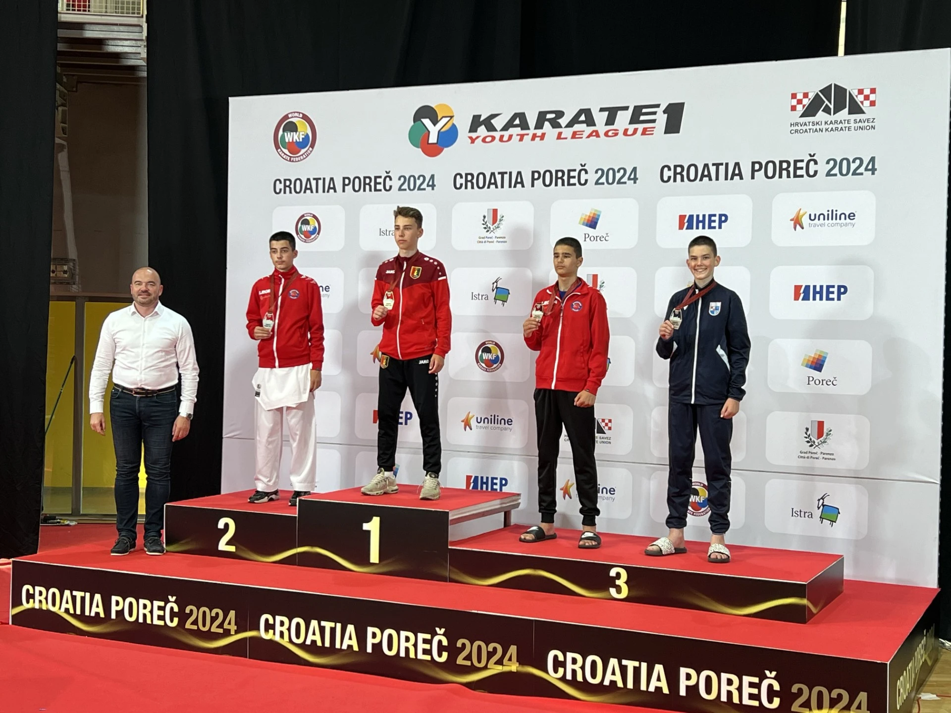 Viktor Kvesić brončani na turniru Svjetske lige u Poreču