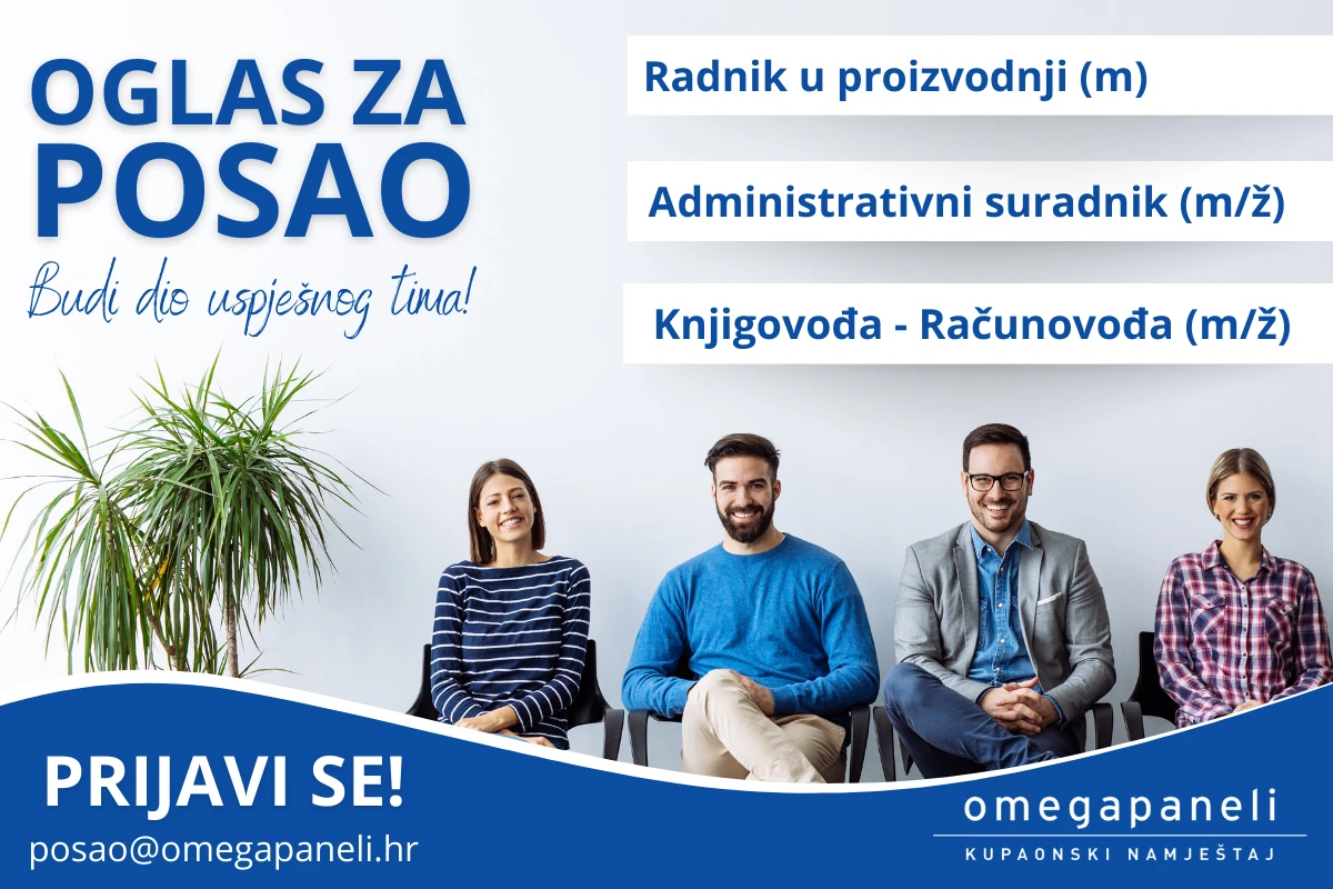 Omega paneli d.o.o. Mostar širi tim i traži novu radnu snagu