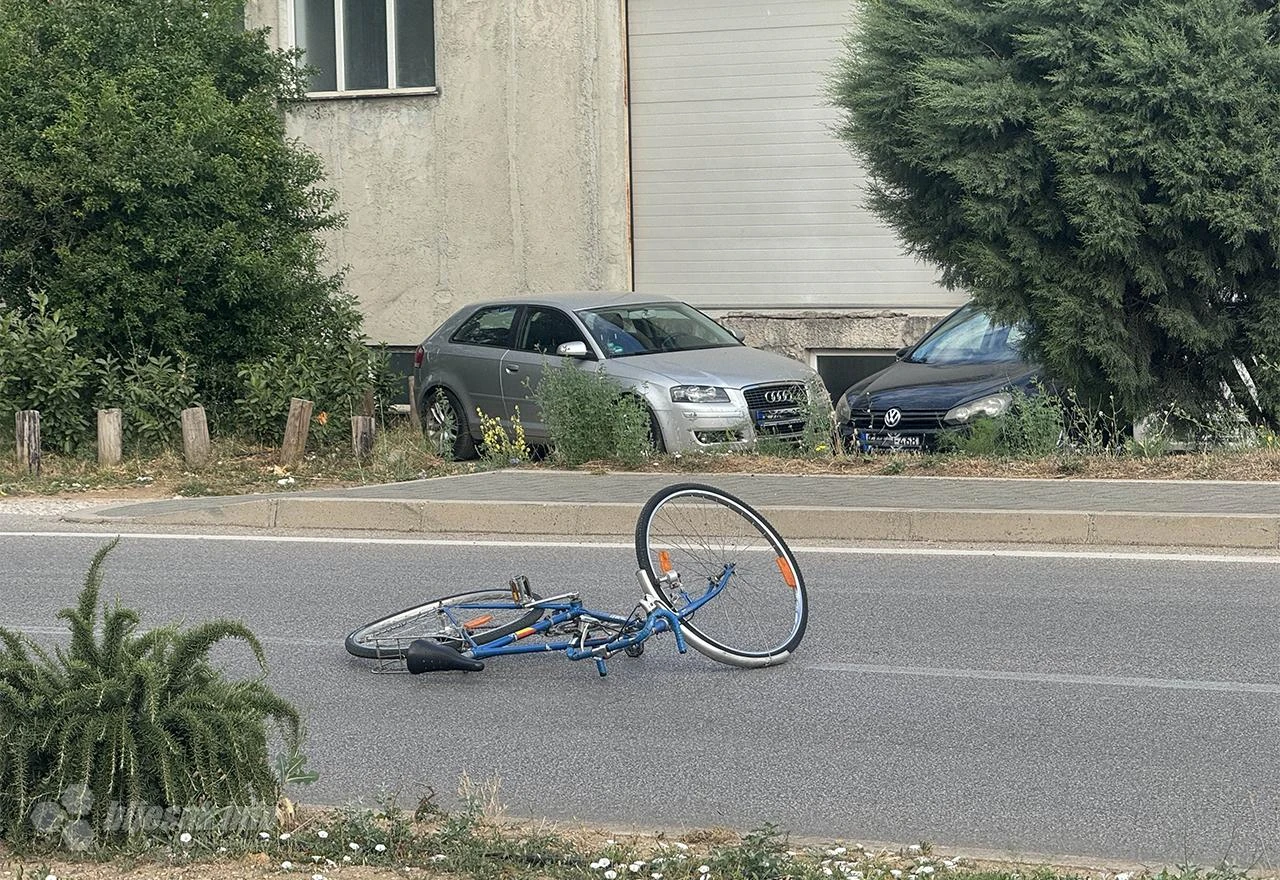 FOTO | Mostar: U prometnoj nesreći ozlijeđen biciklist