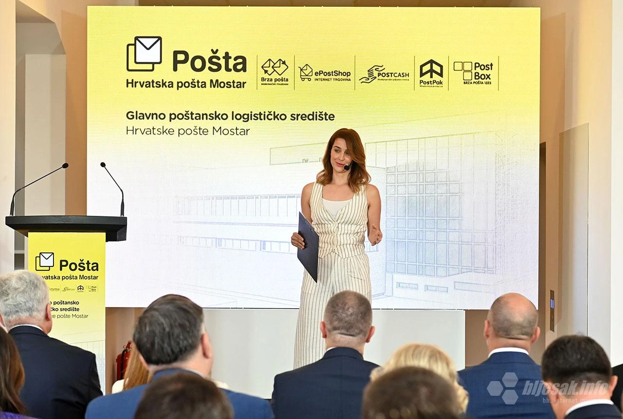 U Mostaru otvoreno Glavno poštansko-logističko središte
