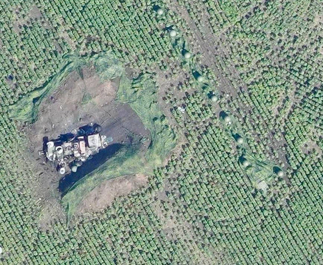 Stručnjaci u čudu: Što je misteriozni niz ruskih sfera u ukrajinskom polju?