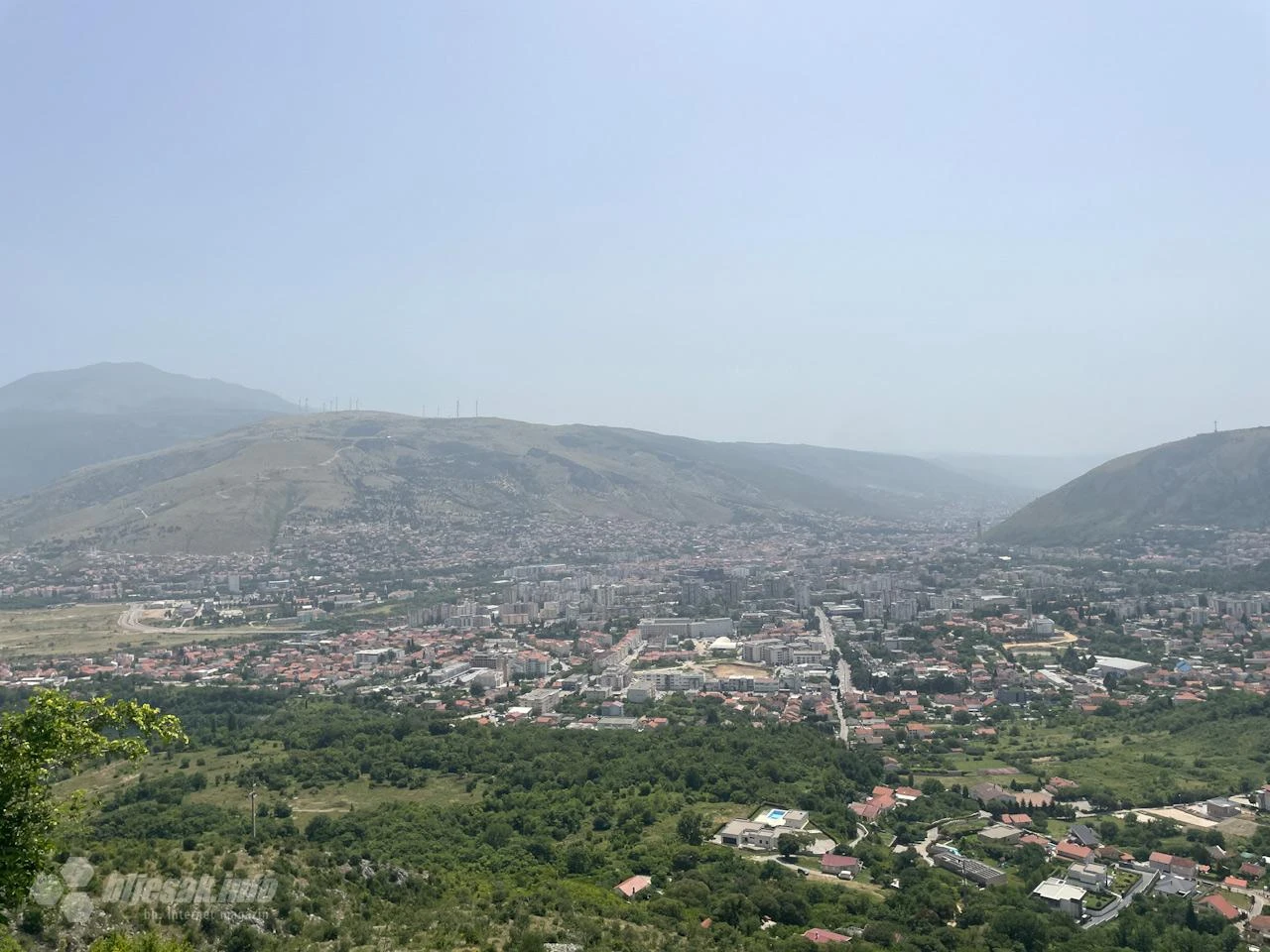 Zrak u Mostaru označen kao zagađen