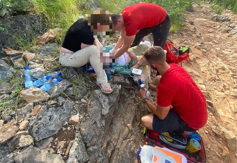 HGSS Čitluk spasio hodočasnicu koja je Križevcu ostala bez svijesti