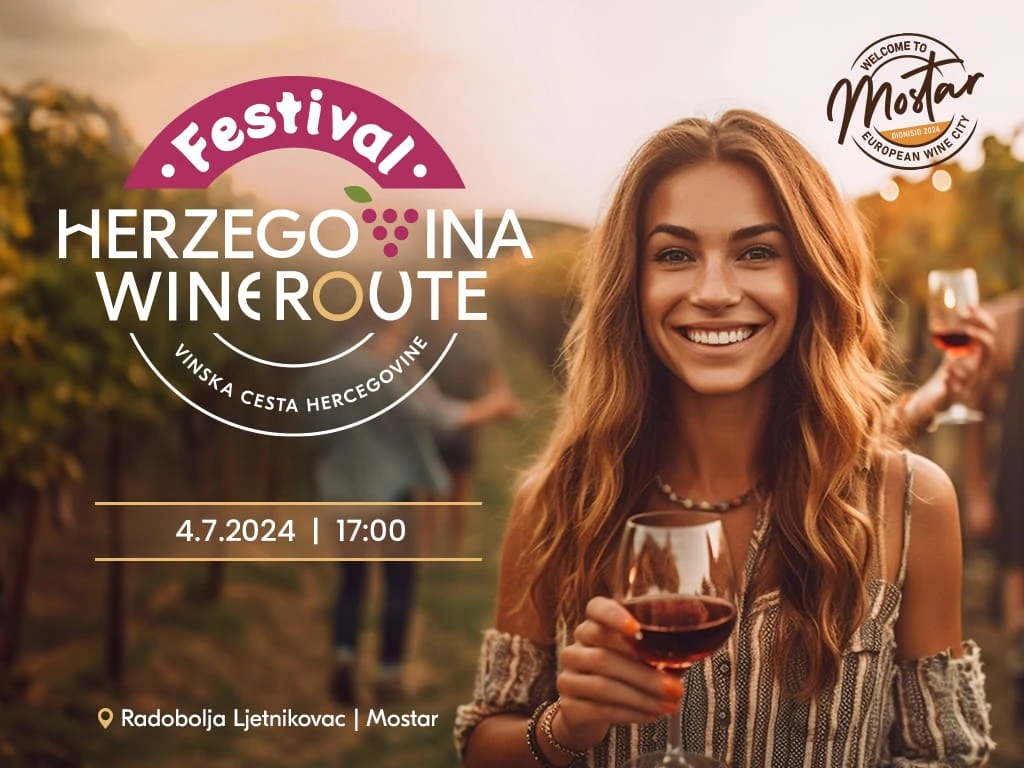Otkrijte raznovrsnu ponudu Vinske ceste Hercegovine na prvom festivalu vinskog turizma u BiH