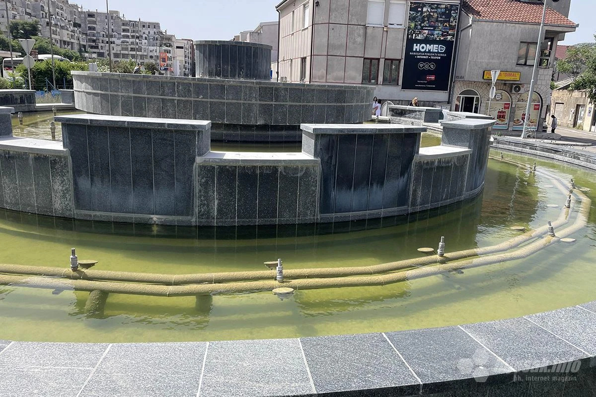 Mostarska fontana 'pozelenila' - Projekt vrijedan 'samo' milijun KM