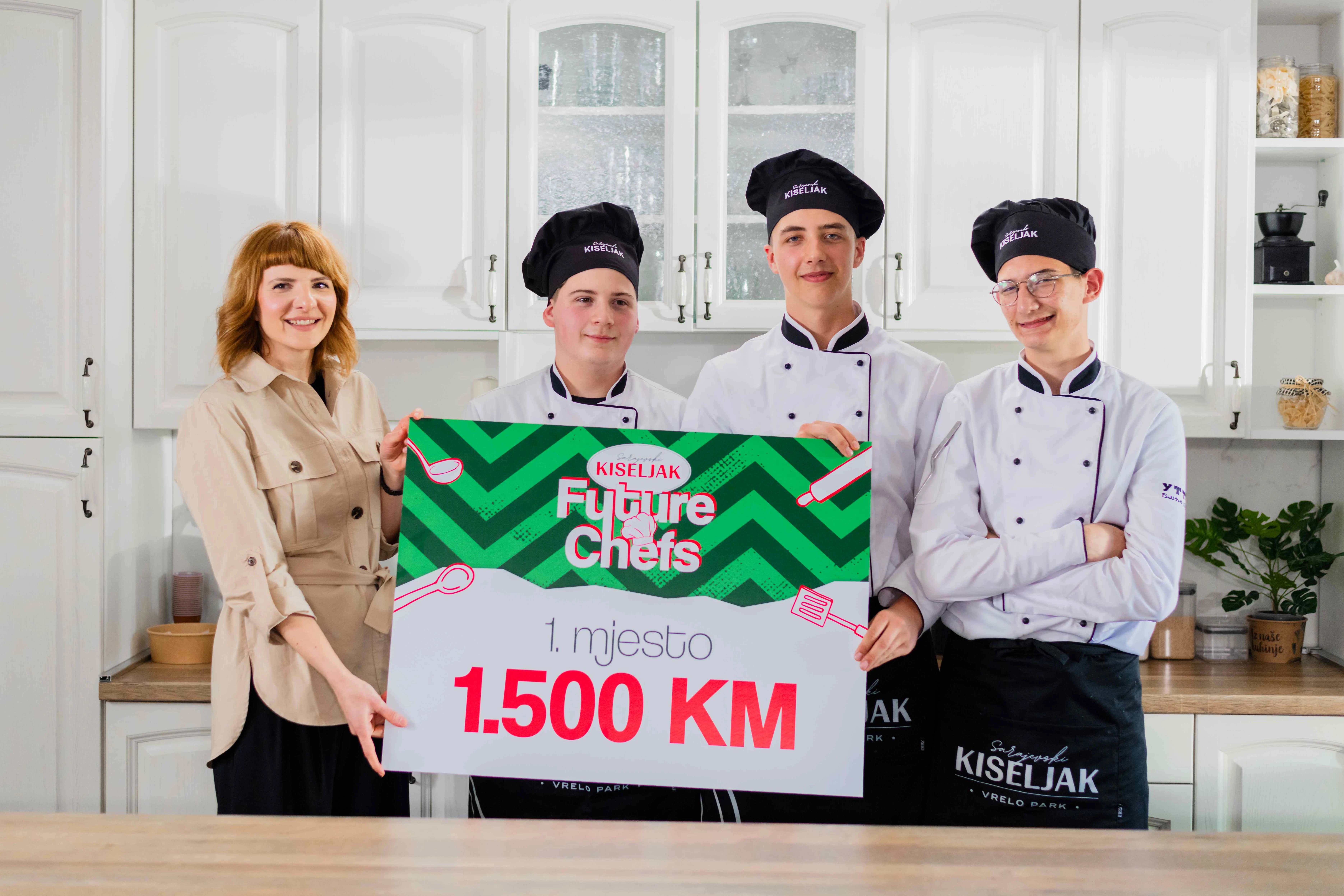 Sarajevski kiseljak proglasio pobjednike 'Future Chefs' takmičenja: Srednjoškolci iz Banje Luke osvojili prvo mjesto