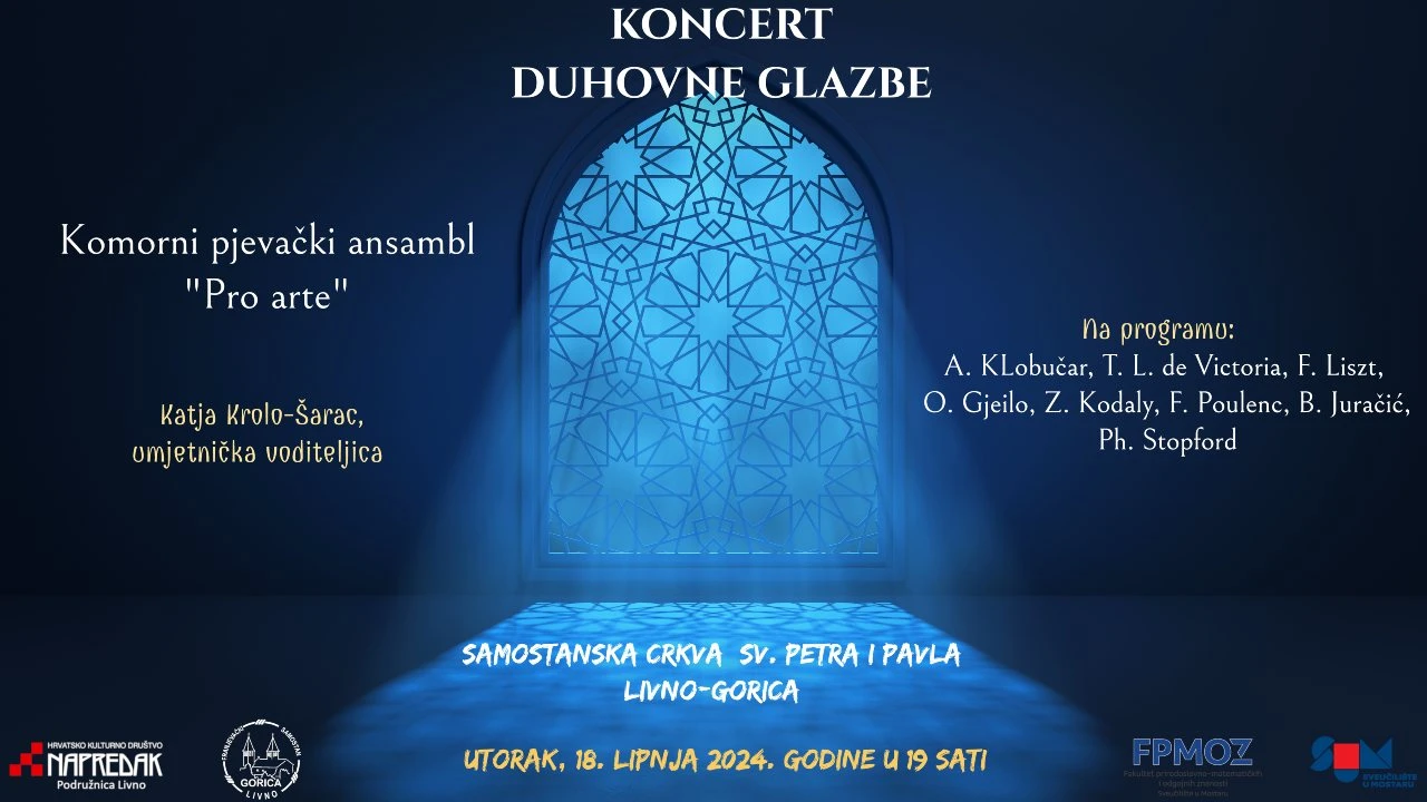 Koncert klasične duhovne glazbe koji ne želite propustiti 