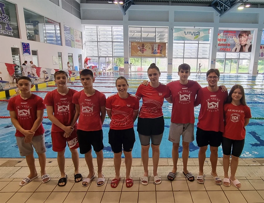 15 medalja za plivače Veleža