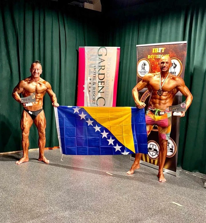 Mostarac i Konjičanin briljilari na Europskom prvenstvu bodybuildinga i fitnessa