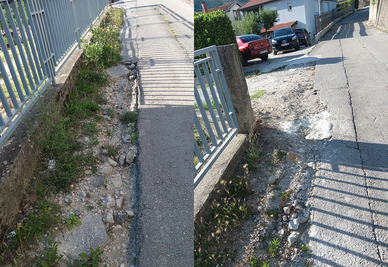 Crkvine ostale same sa svojim rupama