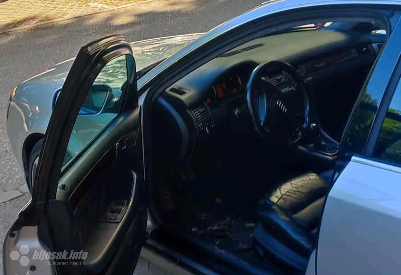 Mostar: Pokušaj krađe automobila ispred zgrade MUP-a