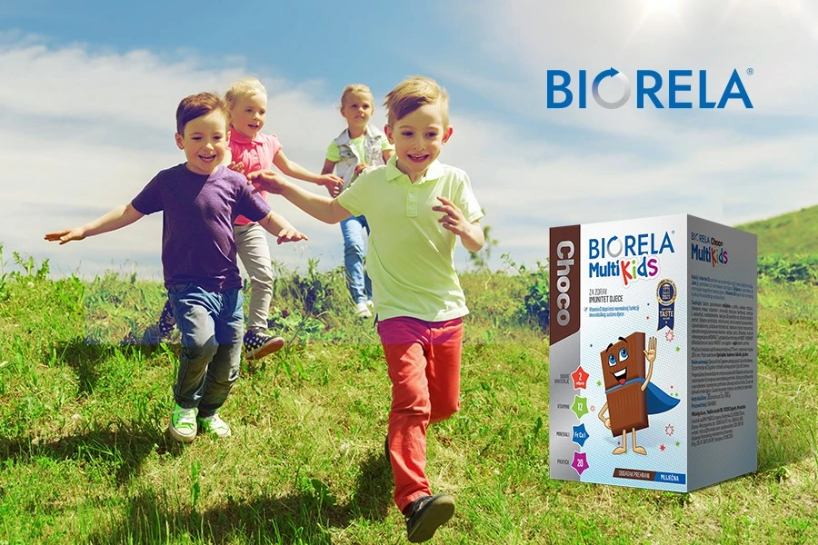 Biorela® Choco Multi Kids - čokoladice koje čuvaju imunitet i trbuščiće vaše djece