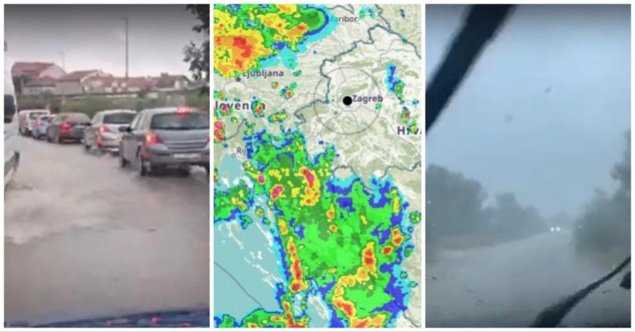 Nevrijeme poharalo Dalmaciju - izdana upozorenja