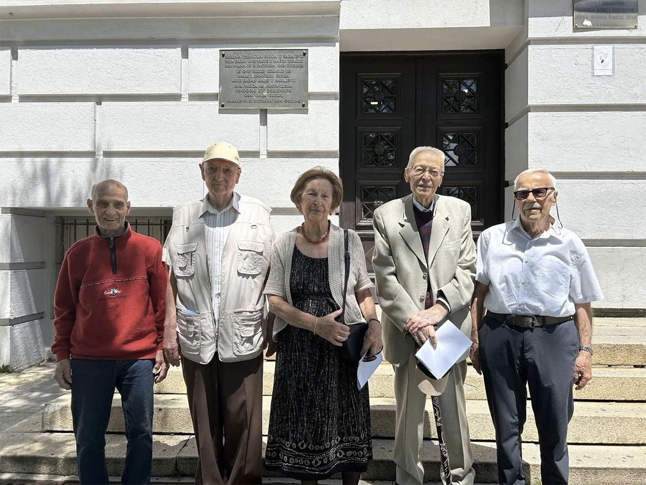 Pet bivših učenika Geodetske škole obilježilo 70 godina mature
