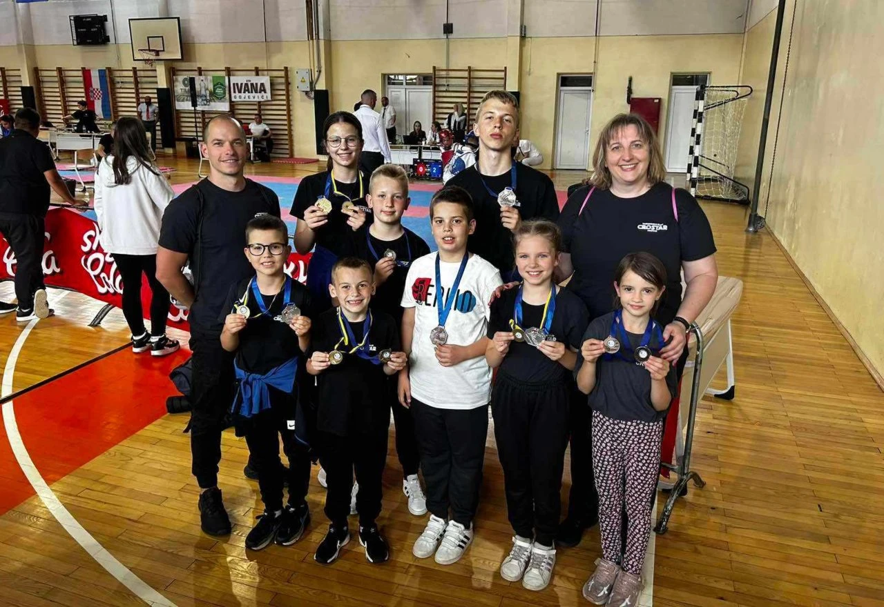 Mostarski Taekwondo klub Cro Star kući donio 13 medalja