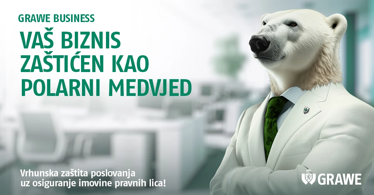 Znate li što imaju zajedničko polarni medvjed i GRAWE osiguranje?