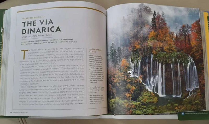 Planinarska staza Via Dinarica uvrštena u knjigu National Geographic
