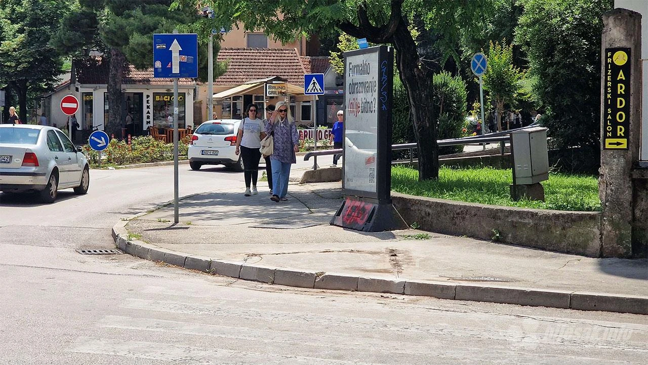 Lakše kretanje po Mostaru: Postavlja se 30 rampi