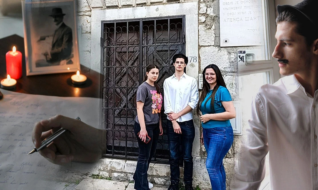Mostarske studentice nostalgičnom kampanjom obilježile obljetnicu rođenja Alekse Šantića