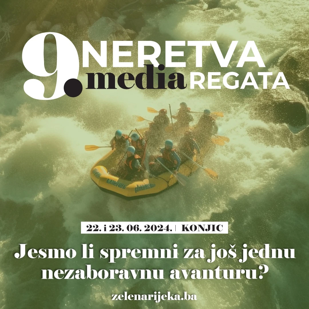 Zelena rijeka vas poziva na Media regatu u Konjicu