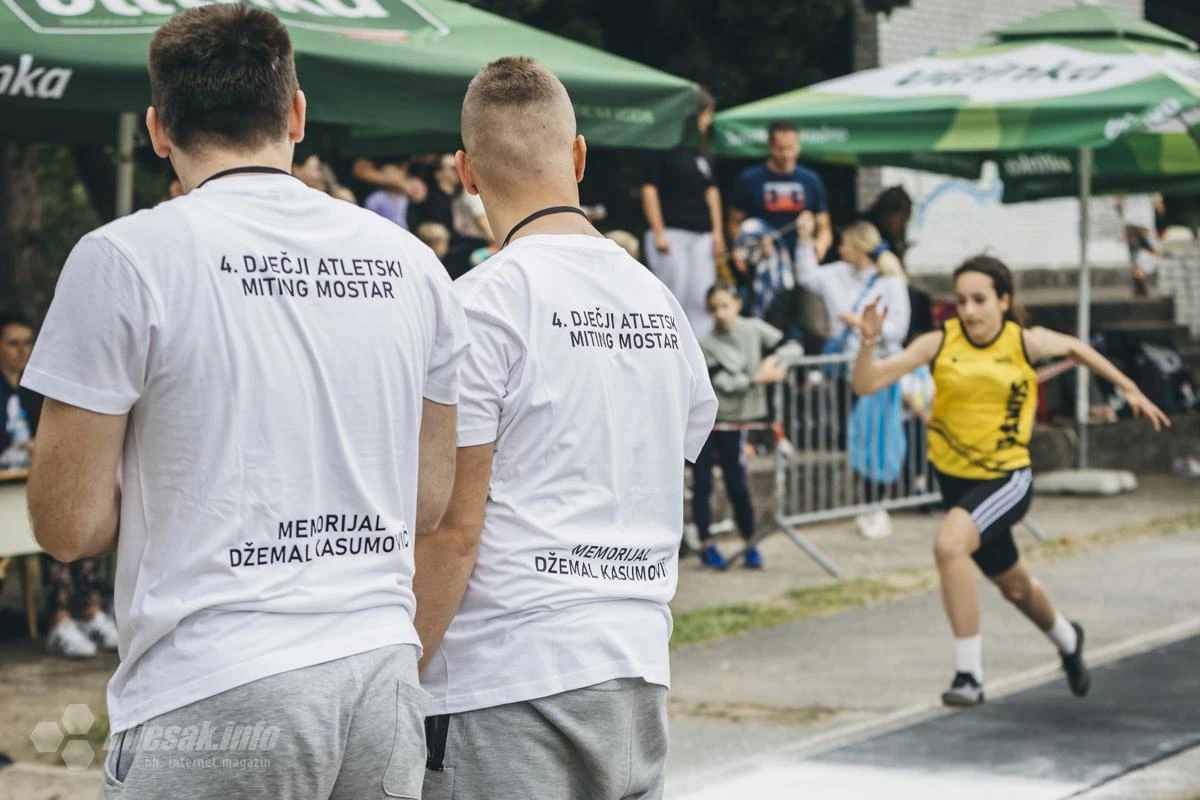 4. Dječji atletski miting u Mostaru: Rekordan broj atletičara odmjerio snage 