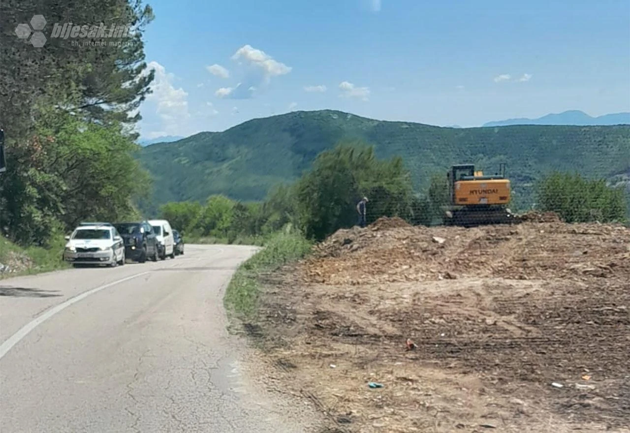 Treći dan iskapanja iznad goranačke krivine: Nije pronađeno ništa, nastavak u ponedjeljak