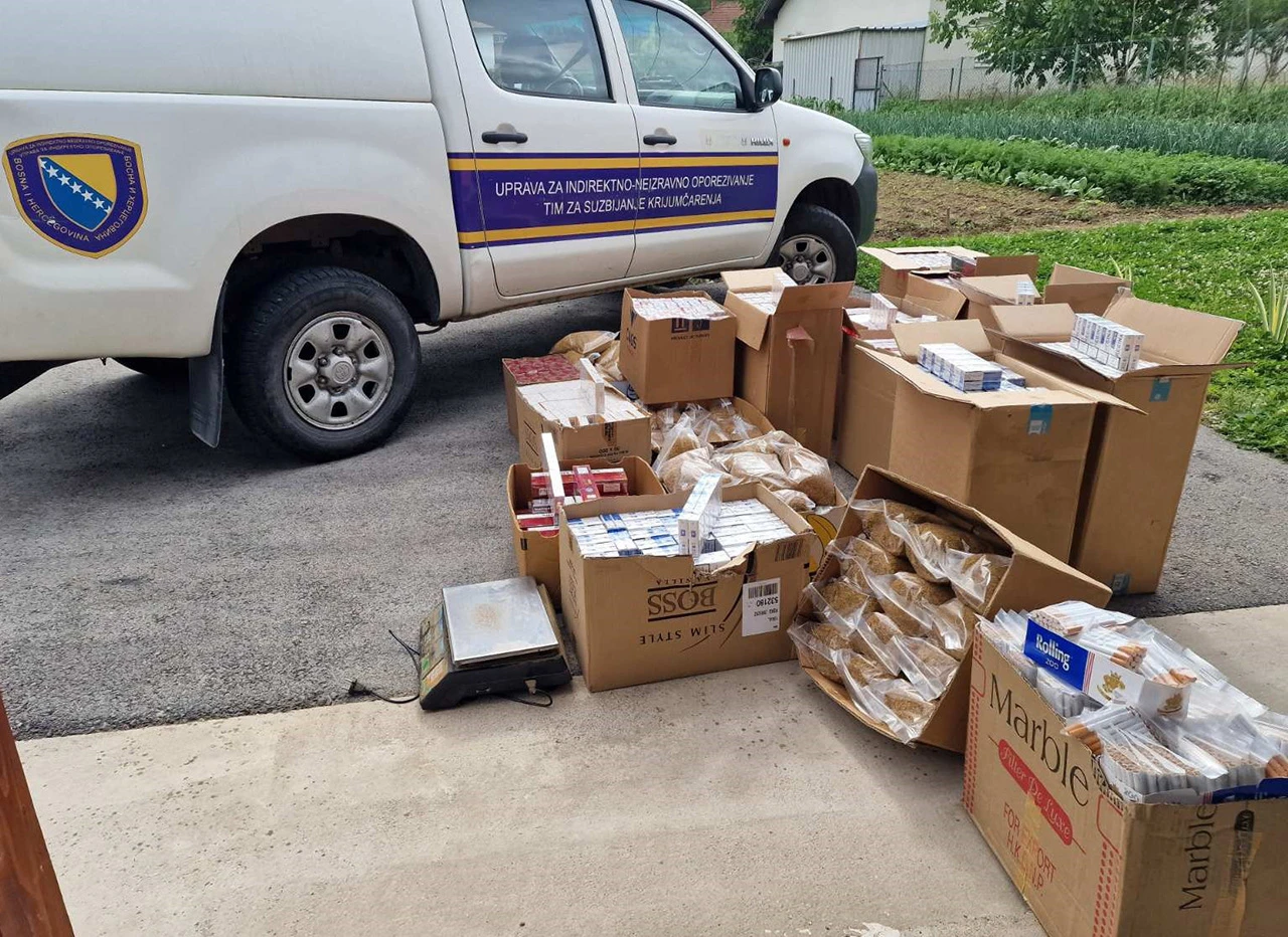 Oduzeti duhan i cigarete u vrijednosti od 58.000,00 KM