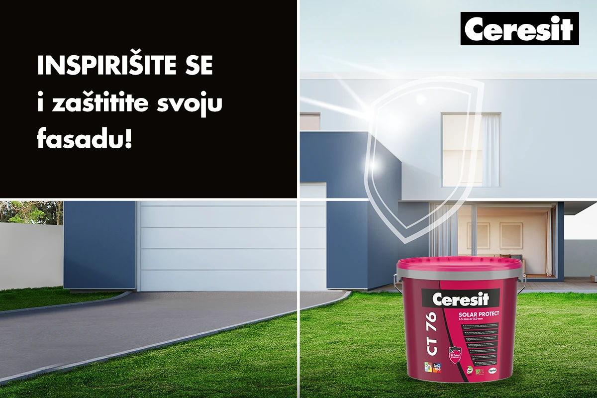 Ceresit CT 76 Solar Protect - za fasadu koja će trajati
